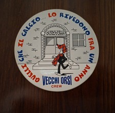 Adesivo ultras GENOA OTTAVIO BARBIERI VECCHI ORSI ANNI 2000 Aufkleber Napoli