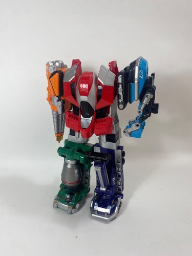 2006 Bandai Power Rangers Operation Overdrive DualDrive Megazord, unvollständig