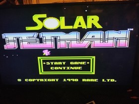 Solar Jetman Nintendo NES Game Cartridge Tested 