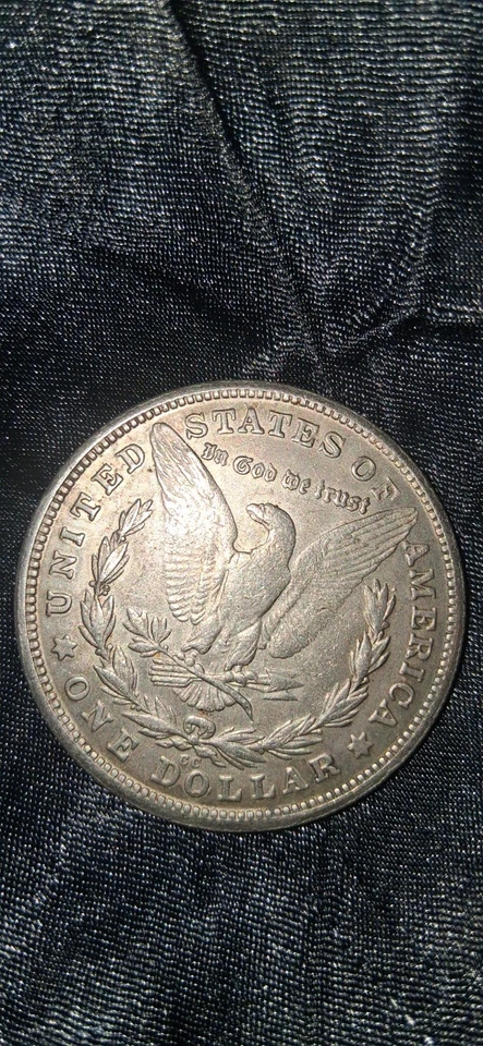 1881 Carson City dólar Morgan prata ESTADO NÃO CLASSIFICADO E CIRCULADO - Imagem 4 de 4