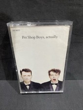 Pet Shop Boys Actually Cassette 1987 EMI-Manhattan Records E4J-46972 HX Pro B NR