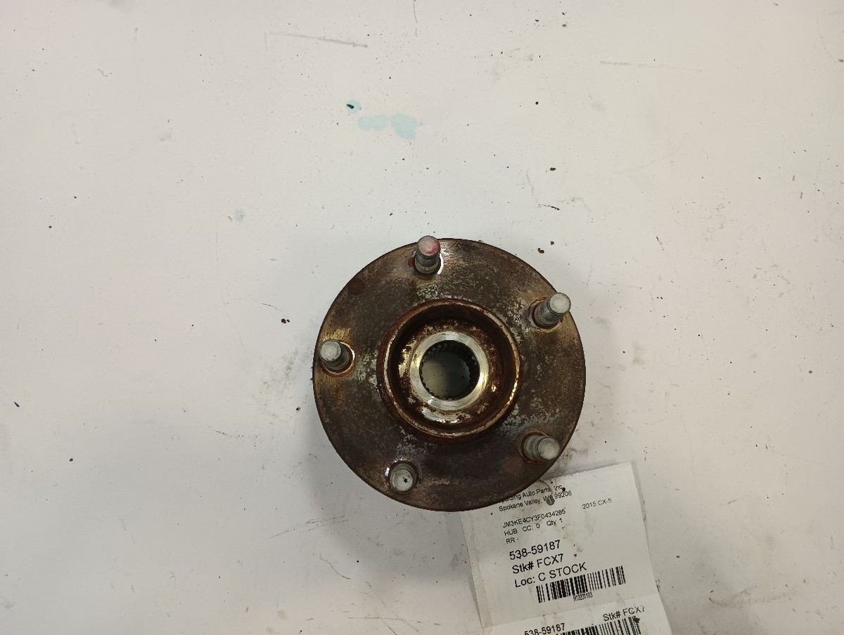 Hub Rear From 2015 MAZDA CX-5 (12231103 | eBay