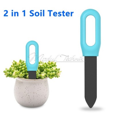 2-in-1 Soil Moisture Meter Bluetooth Temperature Humidity Tester Plant Monitor