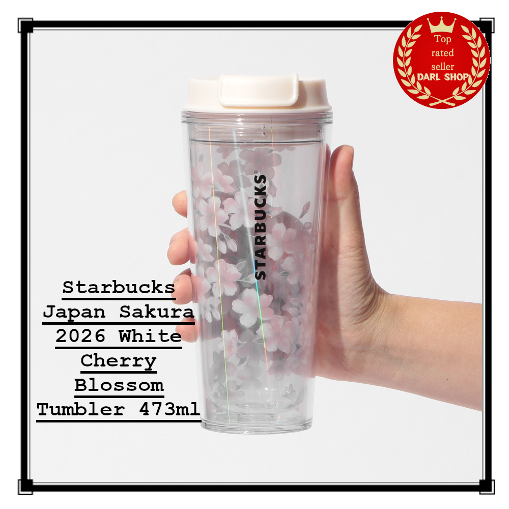 Starbucks Japan Sakura 2026 STANLEY 3Way Stainless Tumbler Blue