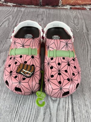 Crocs Demon Slayer Nezuko Pink Anime Classic Clog 209320-206
