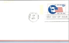 S08-3443, UXC 11, VISIT USA, POSTAL CARD FDC
