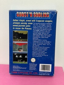 Ghost N' Goblins - Nintendo NES - UKV - PAL A - Boxed with Manual - Ghosts CIB