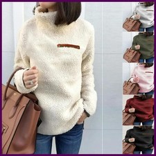 Winter Super Soft and Comfortable Solid Color Turtleneck Pullover Women's