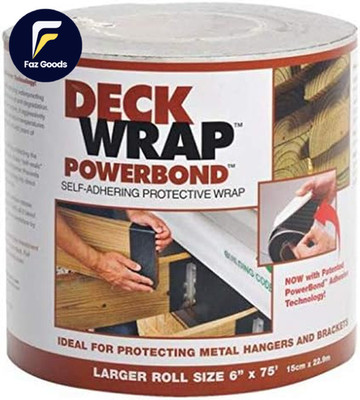 Deck Wrap Power Bond 6 per Rolls 54106 6 In. X 75 Ft.