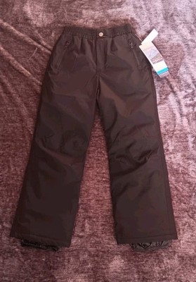 NWT Iceberg Outerwear Black Snow/Ski Pants Kids Size: M 7/8