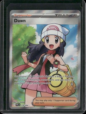 Me02: Phantasmal Flames Pokémon TCG Dawn 118/094 Full Art Holo