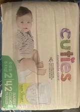 Cuties Complete Care Baby Diapers, Size 2, 42 Count