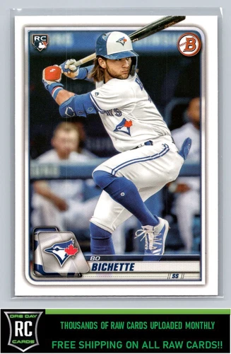 2020 Bowman Bo Bichette #52 Rookie Toronto Blue Jays