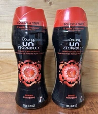 Downy Unstopables In-Wash Scent Booster Beads Spring Printemps 6.5 oz (2-pack)