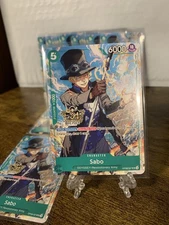 Sabo OP09-027 One Piece 3rd Anniversary 3 Brothers Pack Promo Near Mint NM