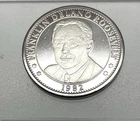 1982 Franklin Delano Roosevelt 100th Anniv 1 oz Silver Fine 999 Troy Oz #1005