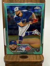 2023 Topps Chrome #24 Alek Manoah Aqua Refractors #/199