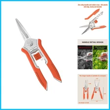 Zinc Alloy Hand Pruner with Serrated Blade – Perfect for Professional Gardeners