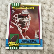 ?1990 Topps #248 Derrick Thomas Rookie Card RC?Near Mint or Better?. rookie card picture