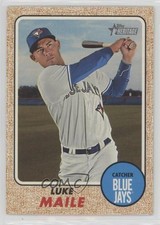 2017 Topps Heritage High Number Luke Maile #696 0d2