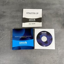 Sirius Stiletto 10 Radio Manual Software Disc Blue My Sirius Studio V 1.2 SL10