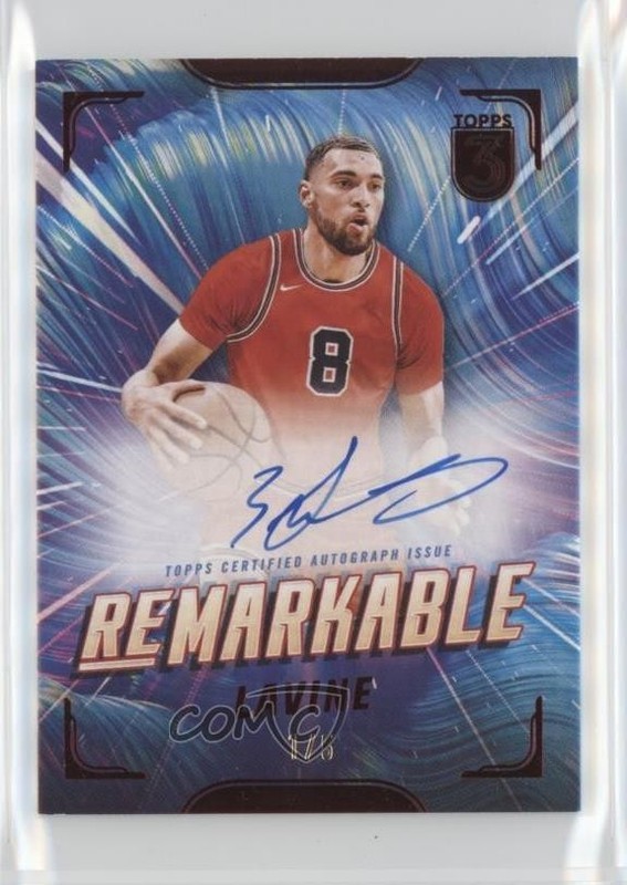 2023-24 Topps Three Re-Markable Red 1/5 Zach LaVine #RM-ZL Auto