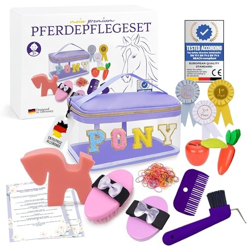 Hobby Horse accessoires : fini la crinière emmêlée avec ce kit de pansage pour enfant