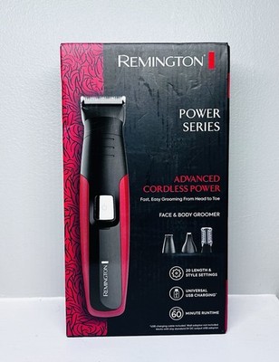 Remington Power Series Advanced Cordless Power Face & Body Groomer -NEW SEALED
