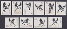 PRC China 1978 Mint MNH Full set T28 Galloping Horses Sg 2771/1780..........PH01