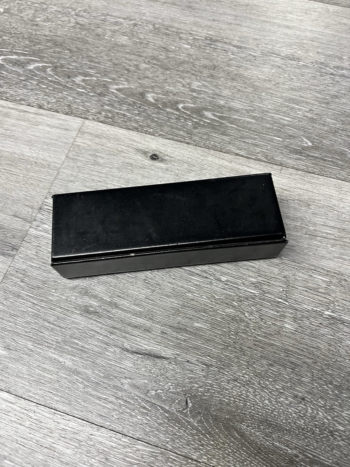 Givenchy Black Velour Lined Rectangle Sunglasses Eyeglasses Case thumbnail 4