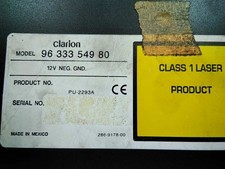 Autoradio Peugeot 406