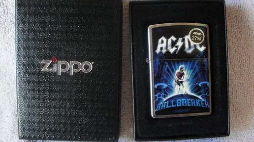 Zippo Lighter - AC/DC Ball Breaker - Brand New in Box