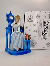 NWT Disney CINDERELLA Sketchbook Ornament, Sitting Princess Collection 2024 NIB