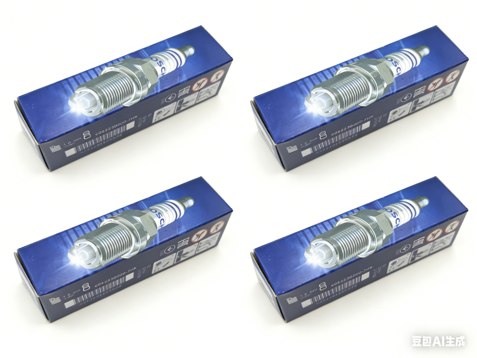 4Pcs Spark Plugs FR8DPP33 BOSCH For Mercedes Benz ML500 V8 5.0L C320 C240 E320