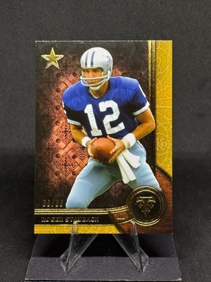 Roger Staubach 2015 Topps Triple Threads Gold /99 #83 Dallas Cowboys