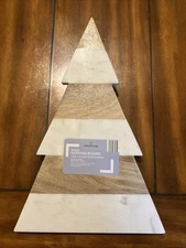 Crofton Home Christmas Tree Mango And Marble Serving Charcuterie Aldi Viral