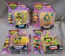 Teenage Mutant Ninja Turtles Mutant Mayhem SET OF 4 Donatello Leo Mikey & Raph