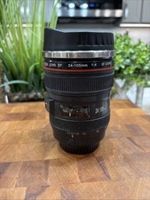 Camera Lens Mug Canon EF 24-105mm Coffee Mug Stainless Steel Cup Caniam Strata