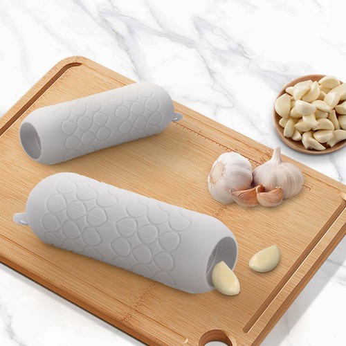 1PC Garlic Peeler Silicone Hangable Garlic Peeling Tube Useful Kitchen Tool