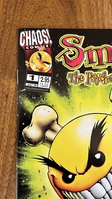 Smiley The Psychotic Button 1 High Grade Chaos Comic Book | eBay