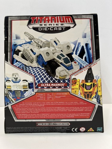 Transformers Titanium Series Ultra Magnus War Within Hasbro MISB Die-Cast Metal - 第 3/7 張圖片
