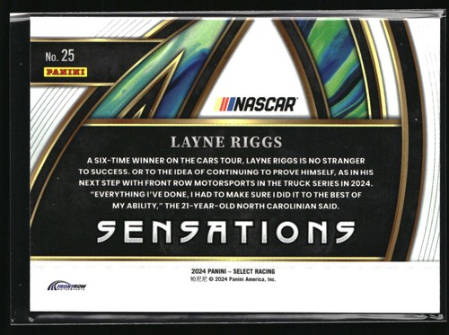 2024 Panini Select Racing - Inserts and Tri-Color Prizm pick your card  PYC - Picture 93 of 189