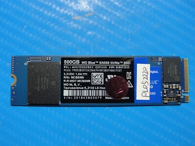 Western Digital WD Blue Sn550 500gb NVMe M.2 SSD for sale