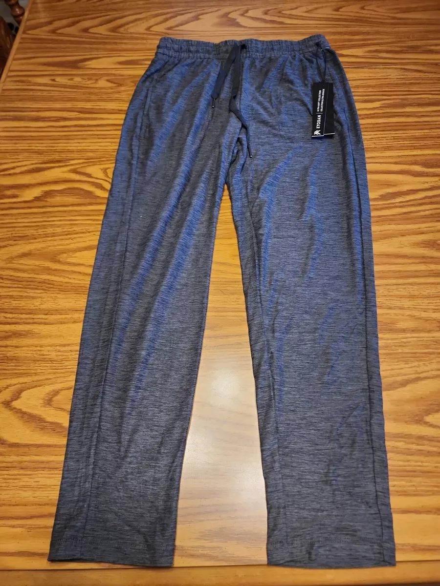 NWT $58 Gray Joggers Kyodan Ultra-Soft Activewear Pants Comfy Loose Dance  Pants