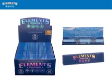 🆕Elements King Size Slim Phantom Rolling Papers Phenomenally Thin | 10 Packs