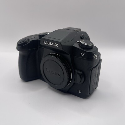 Panasonic G80 Mirrorless Camera Black (Body Only