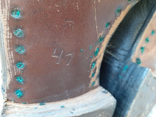 Soviet russian calfskin officer army boots size 41 C (262) new medium - Picture 5 of 11