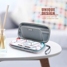 Mumba Pink Marble For Nintendo Switch CarryingCase Girl Flexible Travel Bag