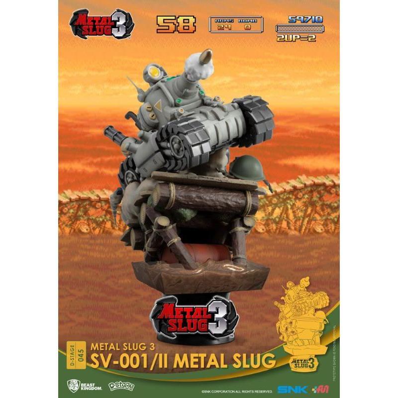 METAL SLUG 3 D-Stage SV-001/II Metal Slug Diorama 16 cm BEAST KINGDOM