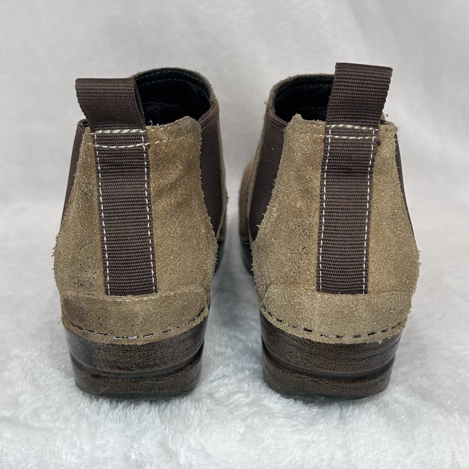 Botines Chelsea Dansko Frankie Gamuza Miel Bronceado Pulido Para Mujer EU 38 US 7.5 8 Foto 4 de 4